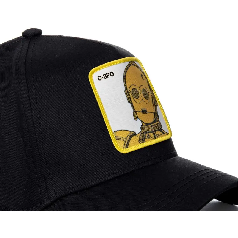 sapkak-ivelt-fekete-snapback-c3p3-c-3po-star-wars-capslab sapkak-ivelt-fekete-snapback-c3p3-c-3po-star-wars-capslab
