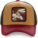 brun-svart-och-rod-trucker-keps-coyote-coy2-looney-tunes-fran-capslab