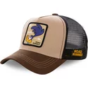 capslab-road-runner-roa2-looney-tunes-brown-trucker-hat