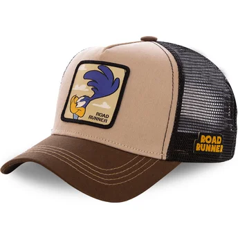 Sapkák ívelt barna snapback Correcaminos ROA2 Looney Tunes Gyalogkakukk Looney Tunes Capslab