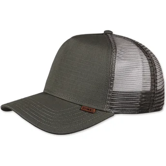 Sapkák ívelt zöld snapback M-Ribstop Djinns