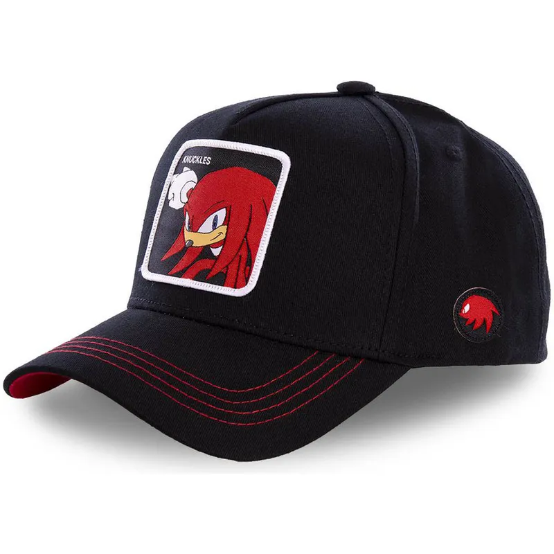 sapkak-ivelt-fekete-snapback-knub-knuckles-sonic-the-hedgehog-capslab