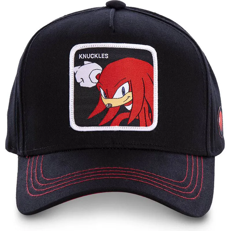 sapkak-ivelt-fekete-snapback-knub-knuckles-sonic-the-hedgehog-capslab
