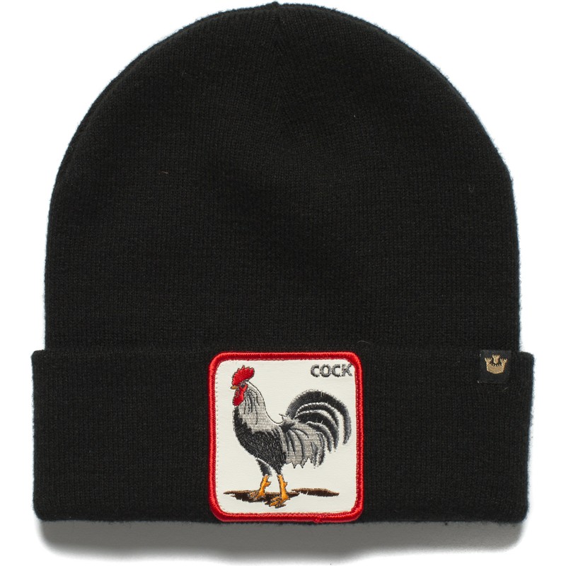 goorin-bros-rooster-winter-bird-beanie-mutze-schwarz