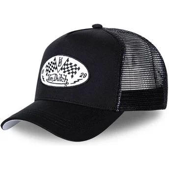 Sapkák ívelt fekete snapback DAM BLA Von Dutch