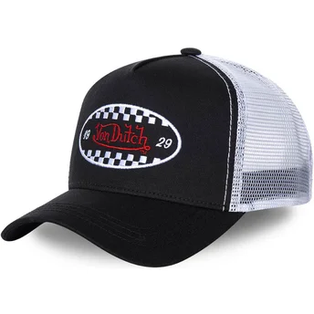 von-dutch-fin-bla-black-and-white-trucker-hat