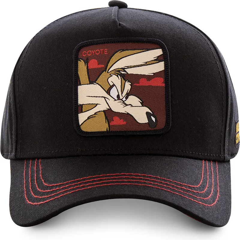 sapkak-ivelt-fekete-snapback-coy3-kojot-looney-tunes-capslab