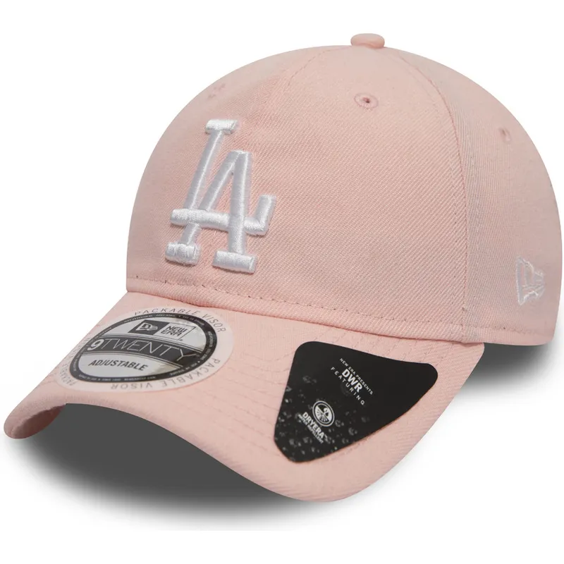 sapkak-ivelt-rozsaszin-allithato-9twenty-dryera-packable-los-angeles-dodgers-mlb-new-era