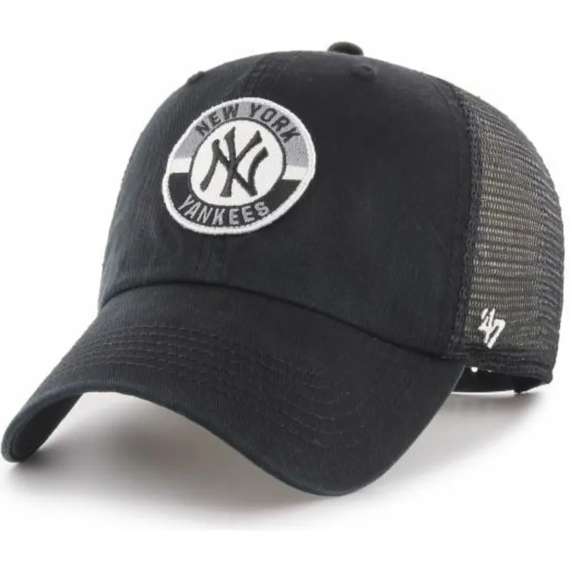 sapkak-ivelt-fekete-snapback-clean-up-porter-new-york-yankees-mlb-47-brand