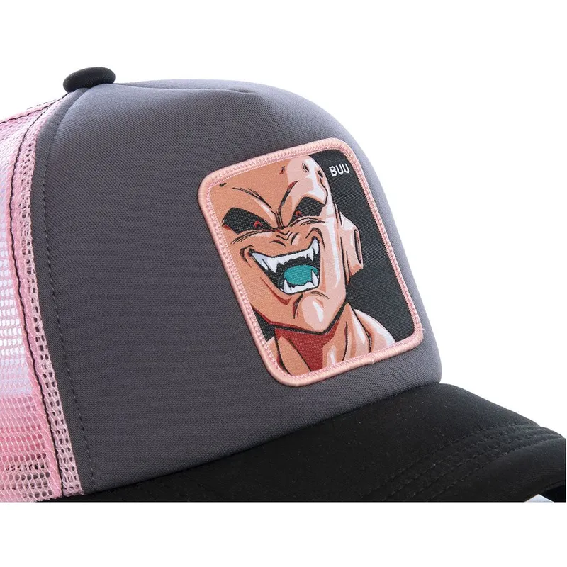sapkak-ivelt-szurke-snapback-rosa-buu3m-kid-buu-dragon-ball-capslab