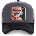 sapkak-ivelt-szurke-snapback-rosa-buu3m-kid-buu-dragon-ball-capslab
