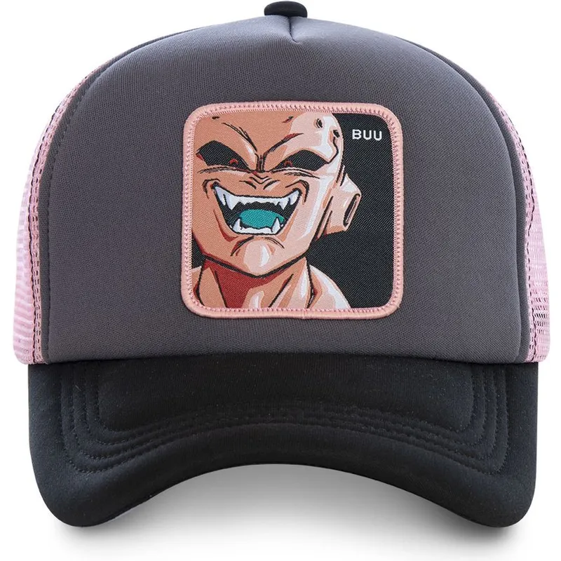 sapkak-ivelt-szurke-snapback-rosa-buu3m-kid-buu-dragon-ball-capslab