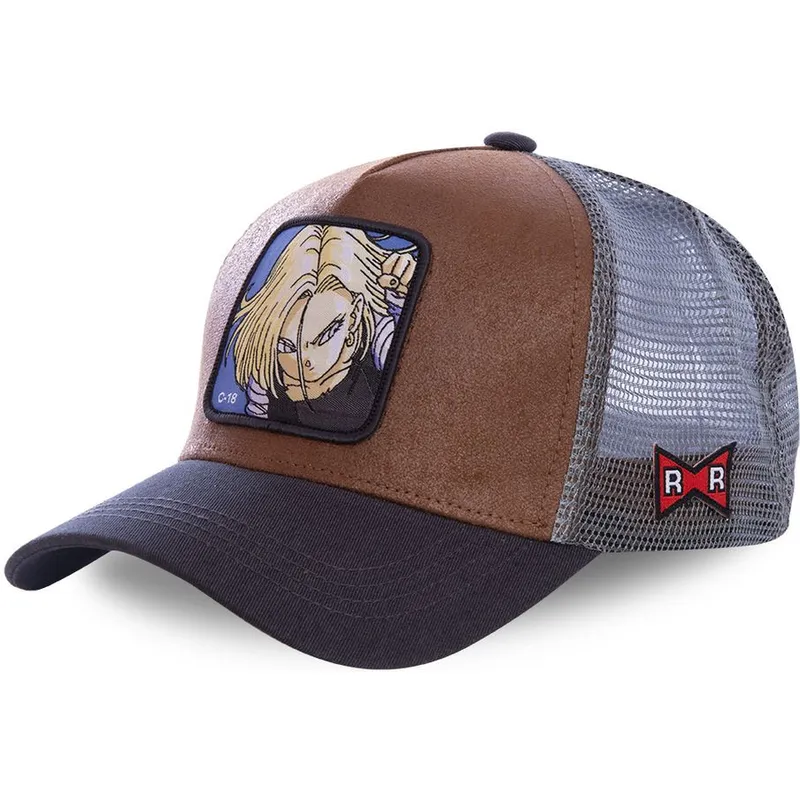 sapkak-ivelt-barna-snapback-androide-c18a-c-18-dragon-ball-capslab