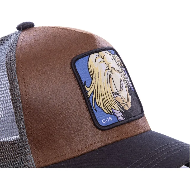 sapkak-ivelt-barna-snapback-androide-c18a-c-18-dragon-ball-capslab