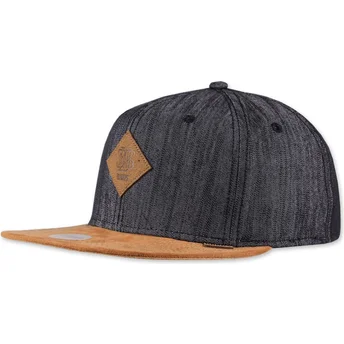 Sapkák lapos fekete snapback Linen 2015 Djinns