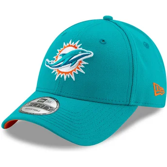 Sapkák ívelt kék állítható 9FORTY The League Miami Dolphins NFL New Era