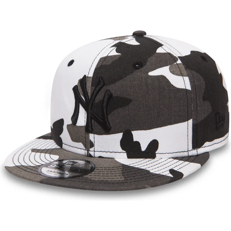 new-era-9fifty-essential-league-new-york-yankees-mlb-snapback-kappe-mit-schwarzem-logo-im-camouflage-design
