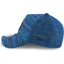 los-angeles-dodgers-mlb-9forty-a-frame-engineered-fit-blaue-verstellbare-kappe-mit-schwarzem-logo-von-new-era