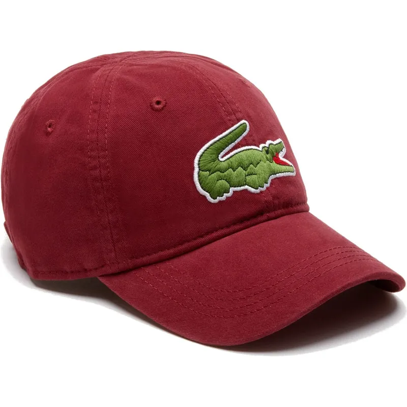 sapkak-ivelt-piros-allithato-big-croc-gabardine-lacoste