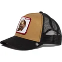 goorin-bros-two-beavers-braune-und-schwarze-trucker-kappe-biber
