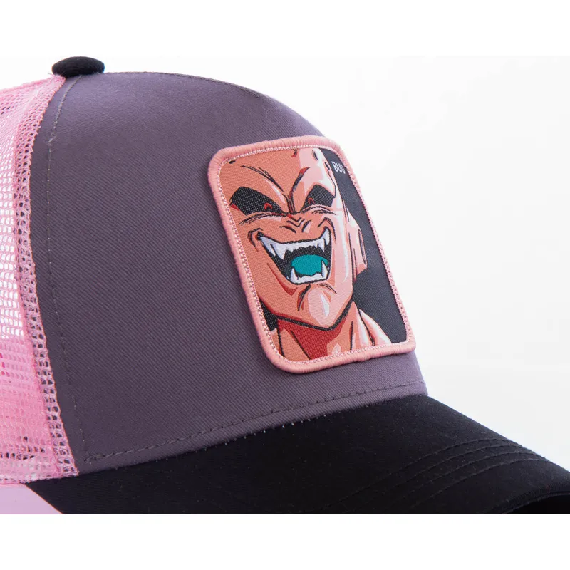sapkak-ivelt-szurke-snapback-rosa-buu3-kid-buu-dragon-ball-capslab