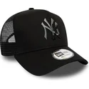 new-era-camouflage-logo-infill-a-frame-new-york-yankees-mlb-trucker-cap-schwarz