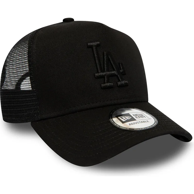 sapkak-ivelt-fekete-snapback-league-essential-a-frame-los-angeles-dodgers-mlb-new-era