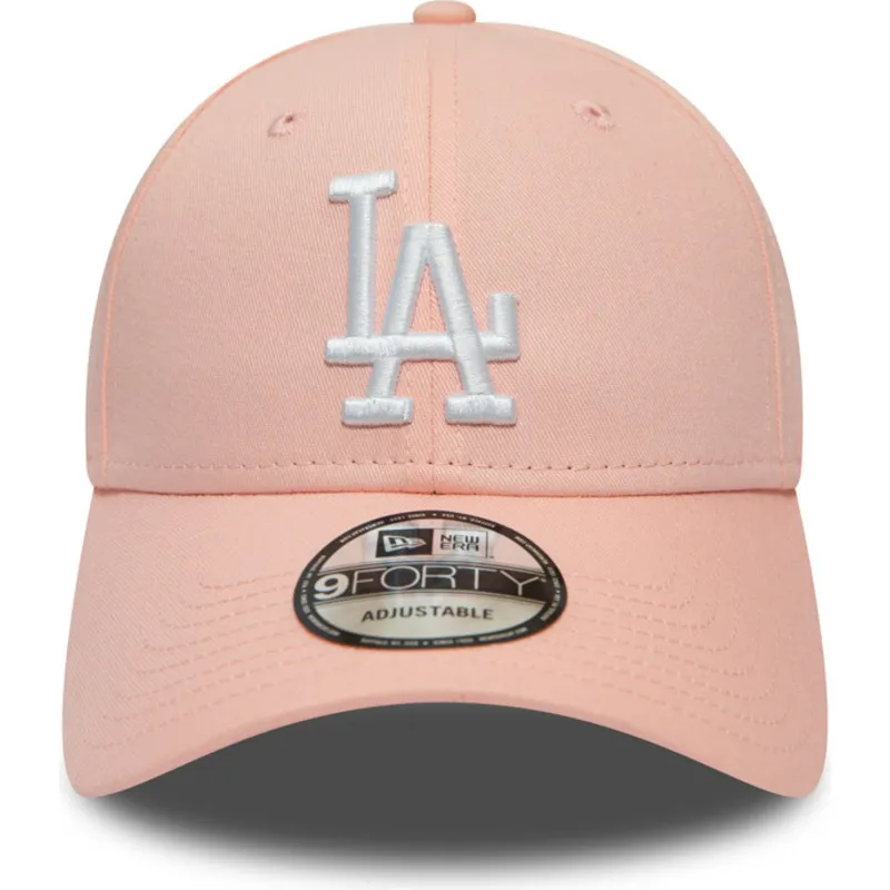 sapkak-ivelt-rozsaszin-allithato-9forty-league-essential-los-angeles-dodgers-mlb-new-era