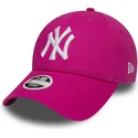 cap-ivelt-roza-reguliruema-lenta-9forty-essential-new-york-yankees-mlb-new-era