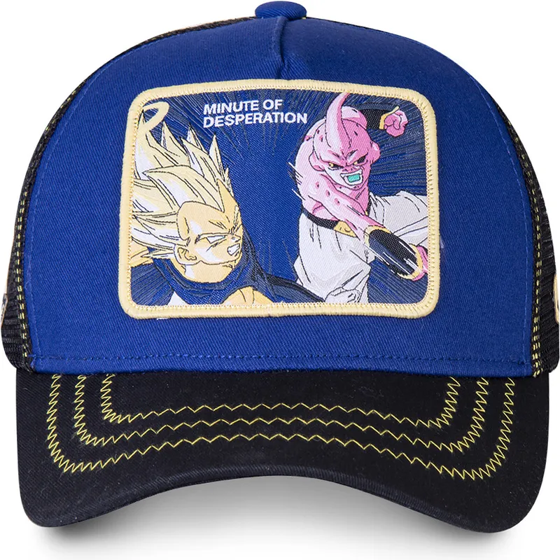 sapkak-ivelt-kek-snapback-minute-of-desperation-des2-vegeta-vs-kid-buu-dragon-ball-capslab