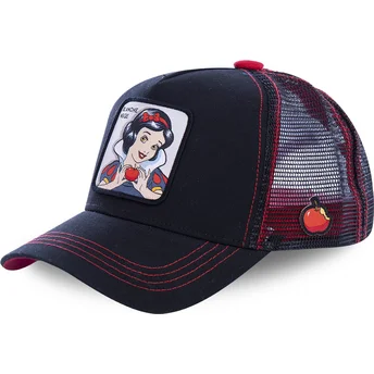 capslab-disney-sno1-schwarze-trucker-kappe-schneewittchen