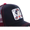capslab-disney-sno1-schwarze-trucker-kappe-schneewittchen