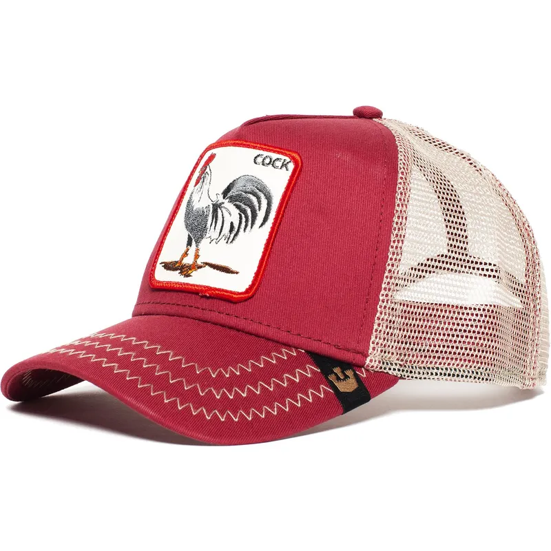 sapkak-ivelt-piros-snapback-rooster-the-farm-goorin-bros