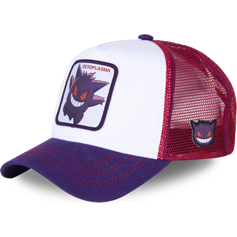 sapkak-ivelt-feher-snapback-gen1-gengar-pokemon-capslab sapkak-ivelt-feher-snapback-gen1-gengar-pokemon-capslab