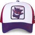 sapkak-ivelt-feher-snapback-gen1-gengar-pokemon-capslab