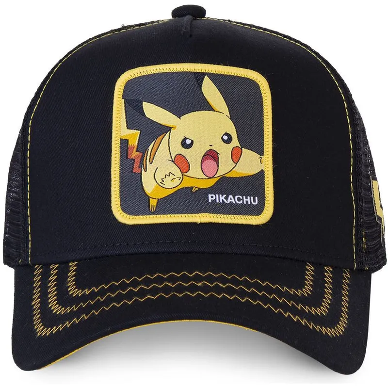 svart-trucker-keps-pikachu-pik7-pokemon-fran-capslab