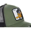 grune-trucker-kappe-daffy-duck-daf2-looney-tunes-von-capslab