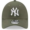 cap-ivelt-zelen-reguliruema-lenta-9forty-league-essential-new-york-yankees-mlb-new-era
