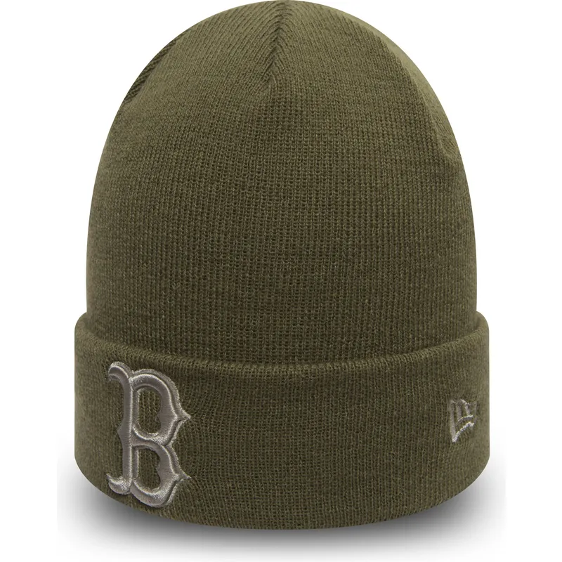grune-cuff-knit-league-essential-mutze-boston-red-sox-mlb-von-new-era