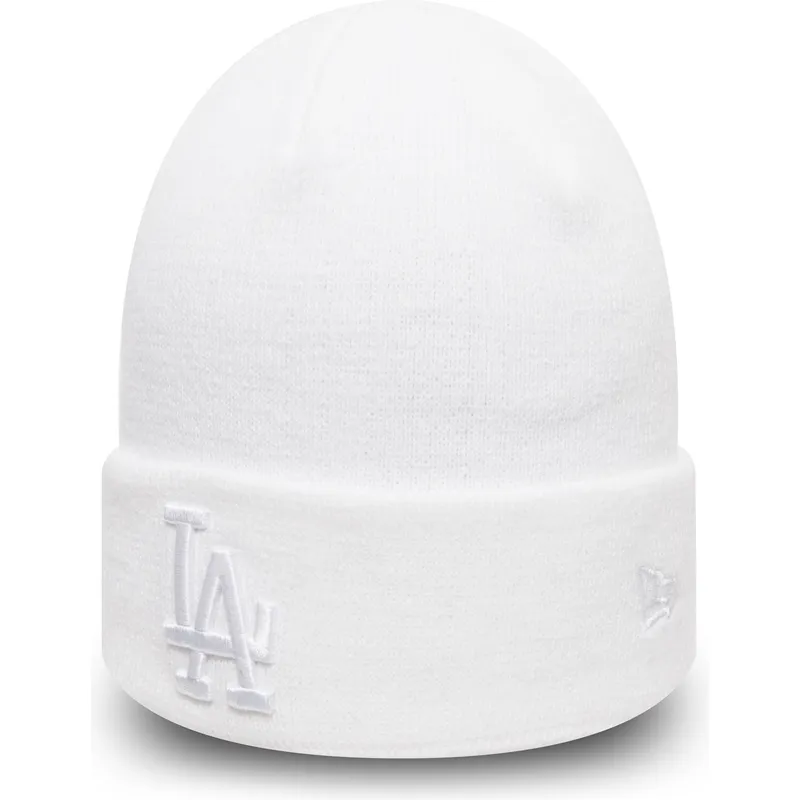 sapkak-feher-cuff-knit-league-essential-los-angeles-dodgers-mlb-new-era