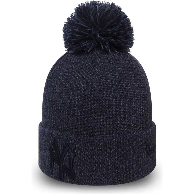 sapkak-pompon-kek-cuff-knit-marl-bobble-new-york-yankees-mlb-new-era