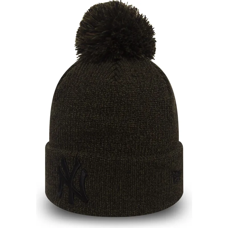 schwarze-mutze-mit-bommel-cuff-knit-marl-bobble-der-new-york-yankees-mlb-von-new-era