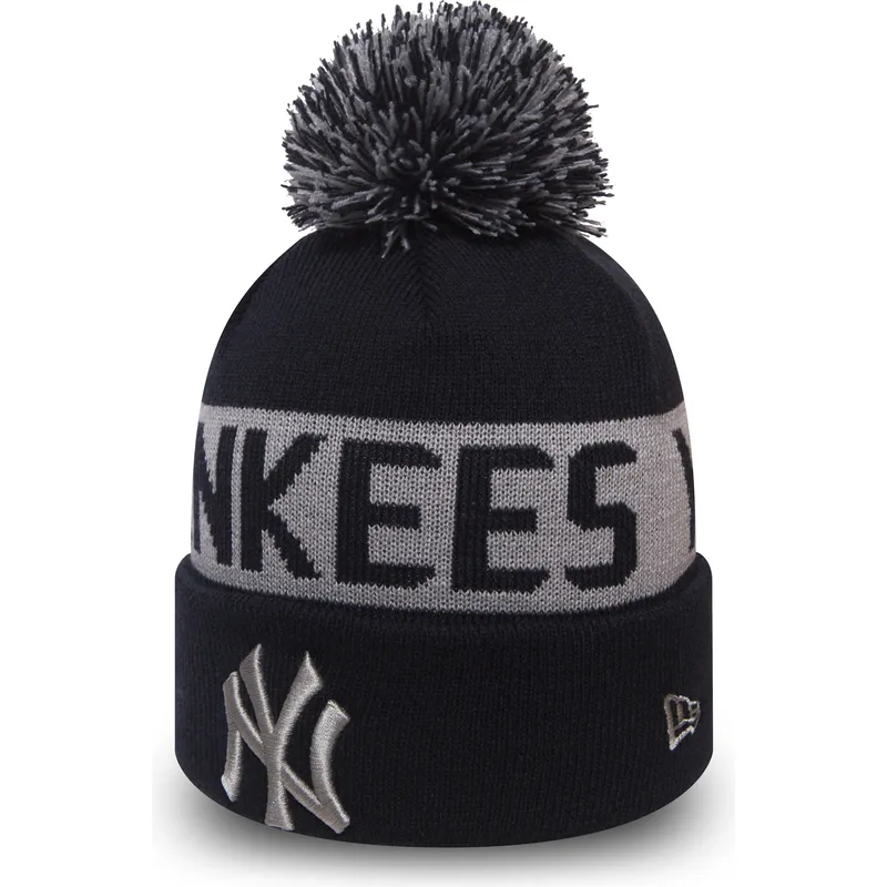 sapkak-pompon-kek-cuff-knit-team-tonal-new-york-yankees-mlb-new-era