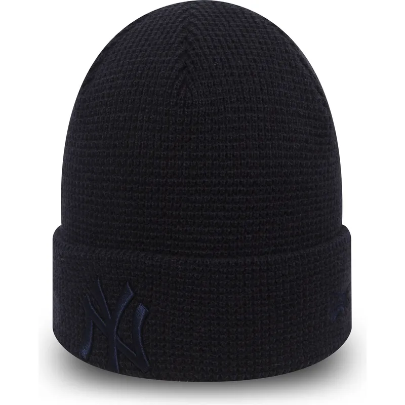 sapkak-sotetkek-cuff-knit-essential-waffle-new-york-yankees-mlb-new-era