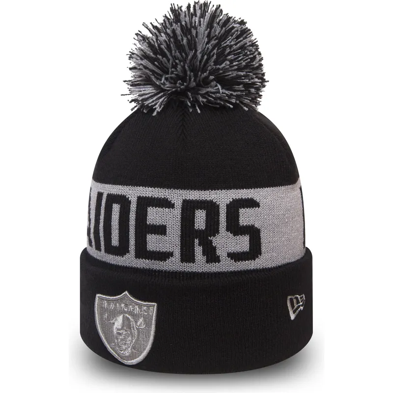 sapkak-pompon-fekete-cuff-knit-team-tonal-las-vegas-raiders-nfl-new-era