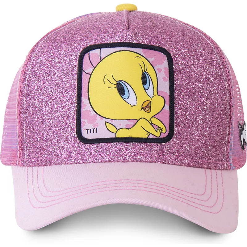sapkak-ivelt-rozsaszin-snapback-purpurina-twe4-csorike-looney-tunes-capslab sapkak-ivelt-rozsaszin-snapback-purpurina-twe4-csorike-looney-tunes-capslab