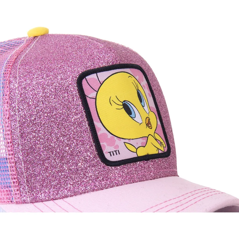 sapkak-ivelt-rozsaszin-snapback-purpurina-twe4-csorike-looney-tunes-capslab sapkak-ivelt-rozsaszin-snapback-purpurina-twe4-csorike-looney-tunes-capslab