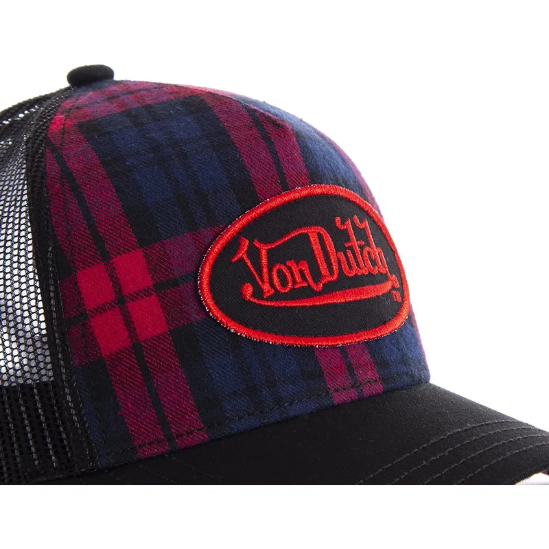 sapkak-ivelt-fekete-snapback-estampado-cuadros-carb2-von-dutch sapkak-ivelt-fekete-snapback-estampado-cuadros-carb2-von-dutch