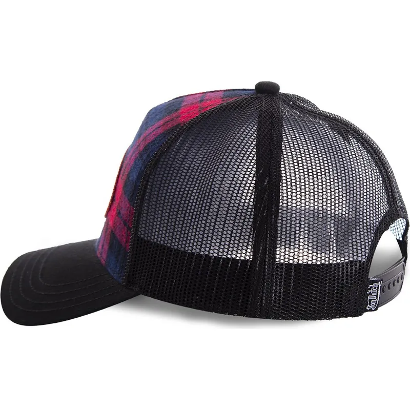 sapkak-ivelt-fekete-snapback-estampado-cuadros-carb2-von-dutch sapkak-ivelt-fekete-snapback-estampado-cuadros-carb2-von-dutch