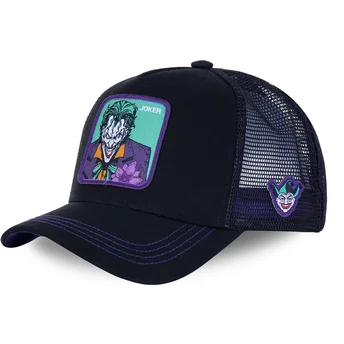 Sapkák ívelt fekete snapback Joker JKR2 DC Comics Joker DC Comics Capslab